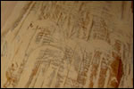 Sanding a hardwood floor