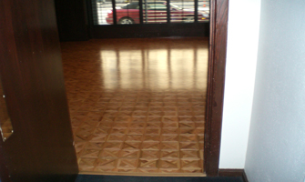 Morton's The Steakhouse – hardwood flooring project