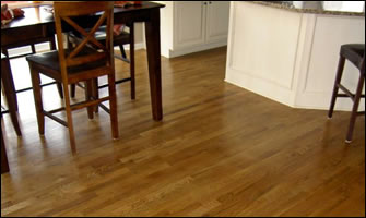 2 1/4" White Oak hardwood floor by Premier Hardwood Floors