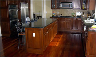 3" Brazilian Cherry hardwood floor by Premier Hardwood Floors