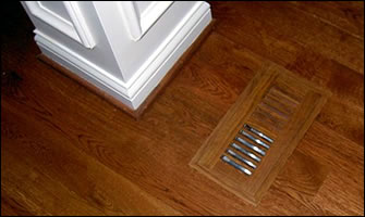 3" White Oak hardwood floor by Premier Hardwood Floors