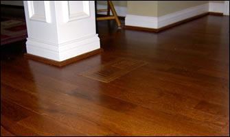 3" White Oak hardwood floor by Premier Hardwood Floors