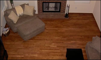 3" White Oak hardwood floor by Premier Hardwood Floors
