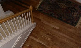3" White Oak hardwood floor by Premier Hardwood Floors