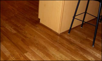 3" White Oak hardwood floor by Premier Hardwood Floors