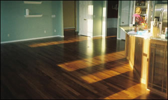 Brazilian Teak (Cumaru) hardwood floor
