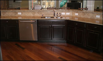 Brazilian Teak (Cumaru) hardwood floor by Premier Hardwood Floors
