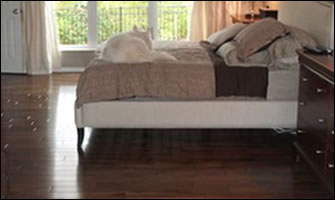 5" American Walnut hardwood floor by Premier Hardwood Floors